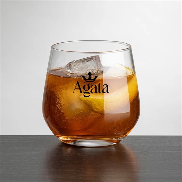 The Garland On-the-Rocks Glass features a round shape that adds a... from ASI 84592 St Regis Group