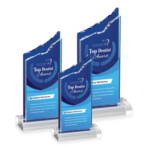 The mountainous edge of the Barron VividPrint™ Award is given a... from ASI 84592 St Regis Group / St Regis