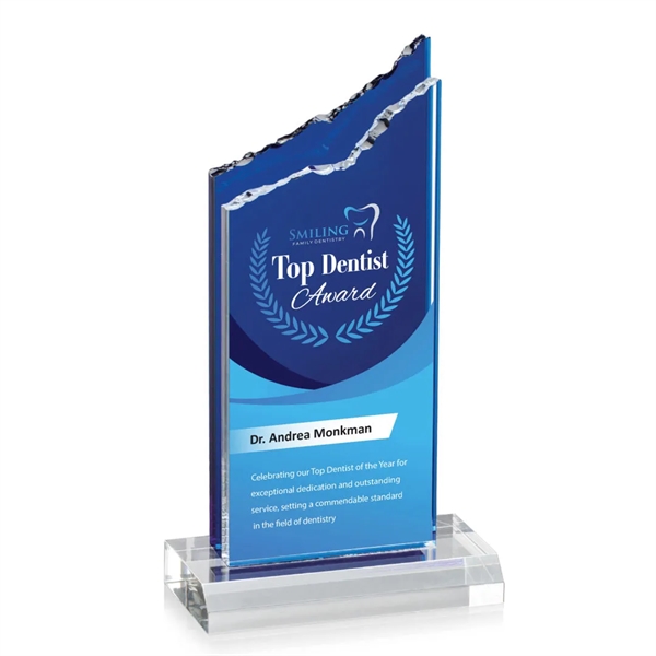 The mountainous edge of the Barron VividPrint™ Award is given a... from ASI 84592 St Regis Group / St Regis