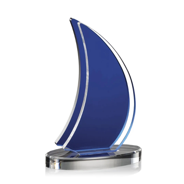 The sail shape of the Matsuda VividPrint™ Award is given a... from ASI 84592 St Regis Group / St Regis