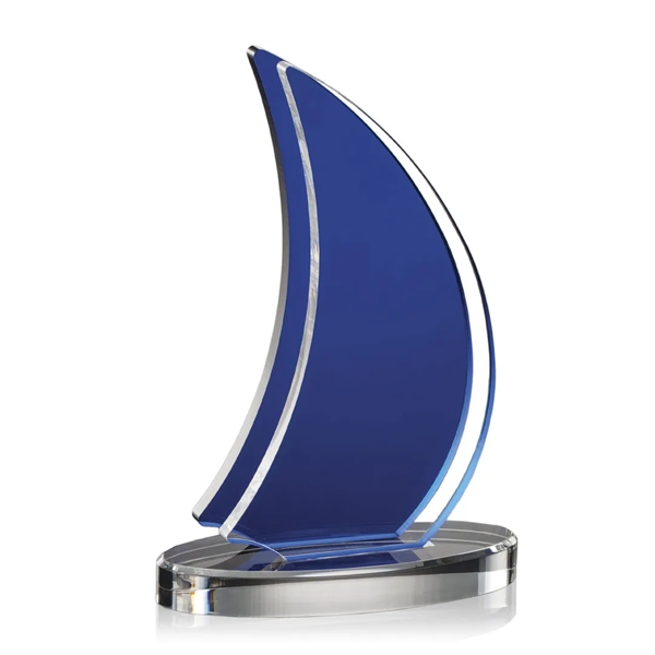 The sail shape of the Matsuda VividPrint™ Award is given a... from ASI 84592 St Regis Group / St Regis