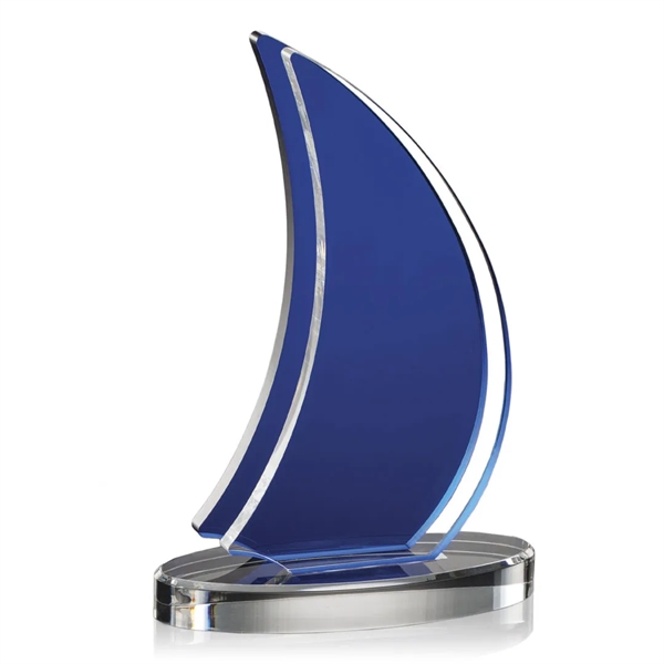 The sail shape of the Matsuda VividPrint™ Award is given a... from ASI 84592 St Regis Group / St Regis