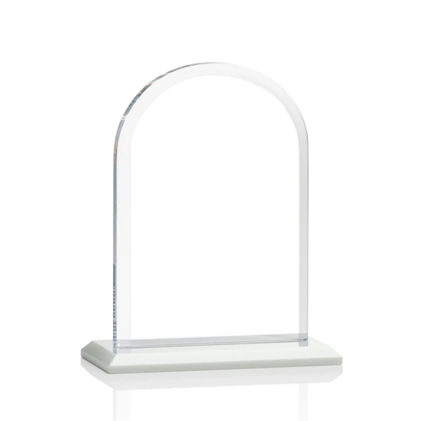 The Magnificent Bridgeport VividPrint™ Award on base features a 0.75" thick... from ASI 84592 St Regis Group / St Regis