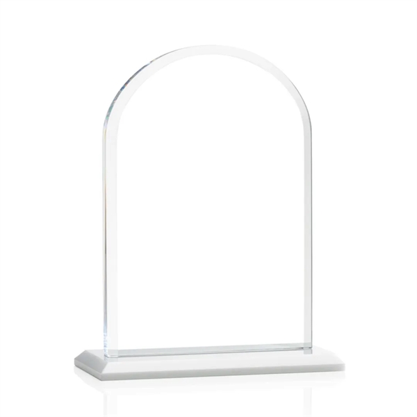 The Magnificent Bridgeport VividPrint™ Award on base features a 0.75" thick... from ASI 84592 St Regis Group / St Regis