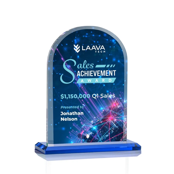 The Magnificent Bridgeport VividPrint™ Award on base features a 0.75" thick... from ASI 84592 St Regis Group / St Regis