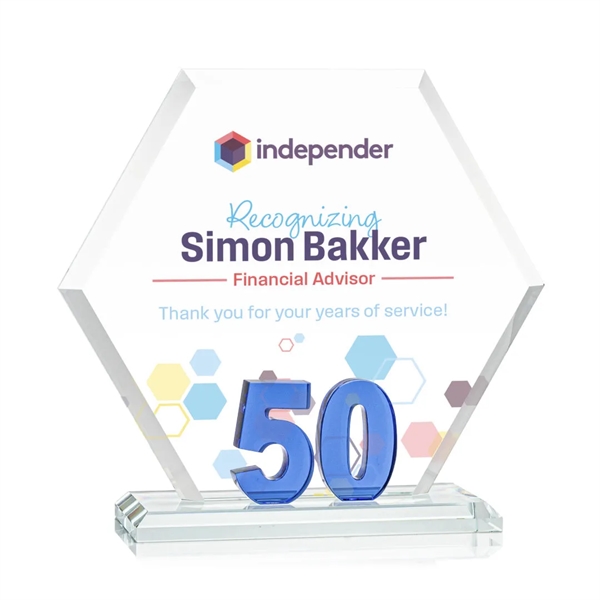 Mark a milestone in your organization with our Starfire Crystal Riviera... from ASI 84592 St Regis Group / St Regis