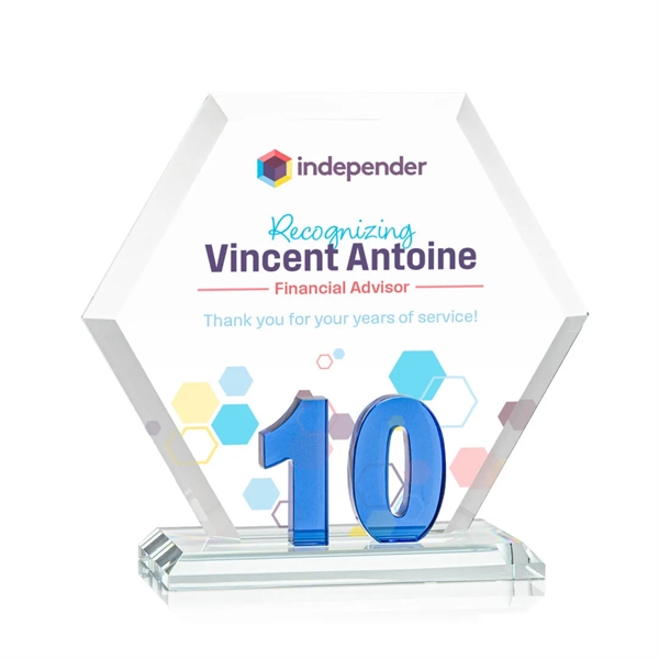 Mark a milestone in your organization with our Starfire Crystal Riviera... from ASI 84592 St Regis Group / St Regis