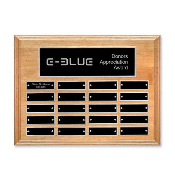 The Erindale Perpetual Plaque is prestigious and elegant, designed to honor... from ASI 84592 St Regis Group / St Regis