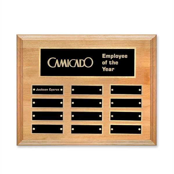 The Erindale Perpetual Plaque is prestigious and elegant, designed to honor... from ASI 84592 St Regis Group / St Regis