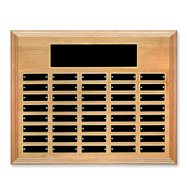 The Erindale Perpetual Plaque is prestigious and elegant, designed to honor... from ASI 84592 St Regis Group / St Regis