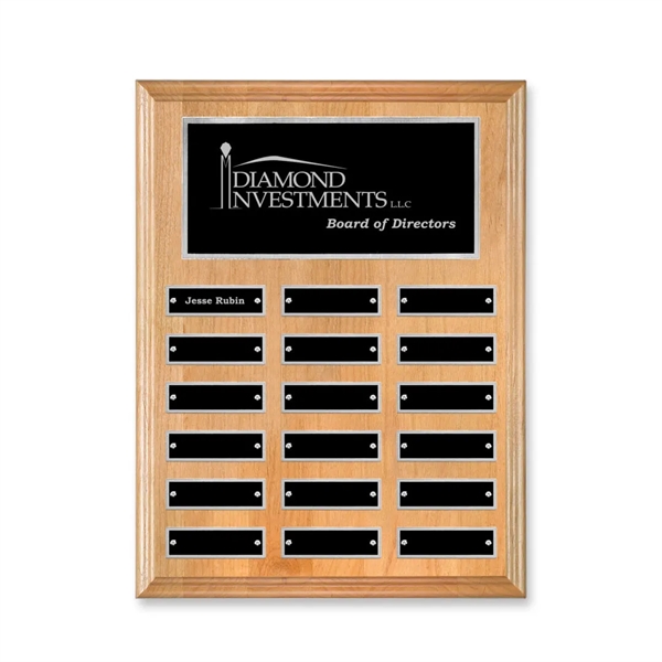 The Erindale (Vert) Perpetual Plaque is prestigious and elegant, designed to... from ASI 84592 St Regis Group / St Regis