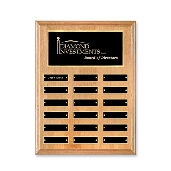 The Erindale (Vert) Perpetual Plaque is prestigious and elegant, designed to... from ASI 84592 St Regis Group / St Regis