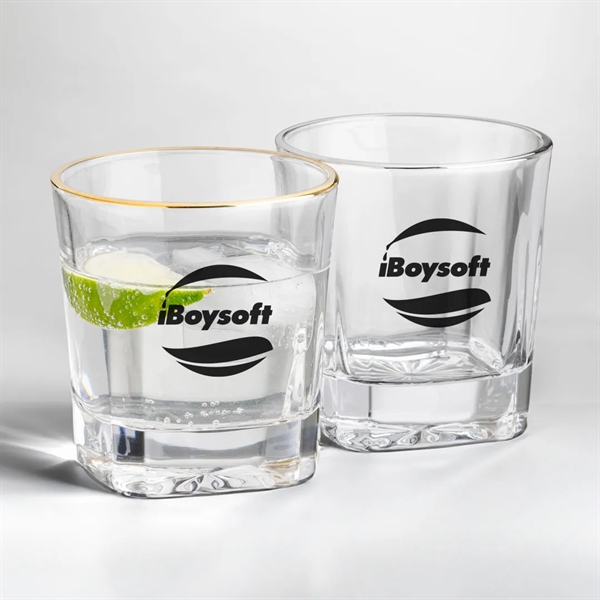 Our Santana OTR Glass combines a gold or silver rim, a... from ASI 84592 St Regis Group