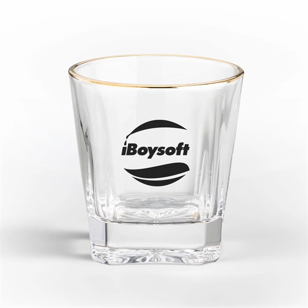 Our Santana OTR Glass combines a gold or silver rim, a... from ASI 84592 St Regis Group