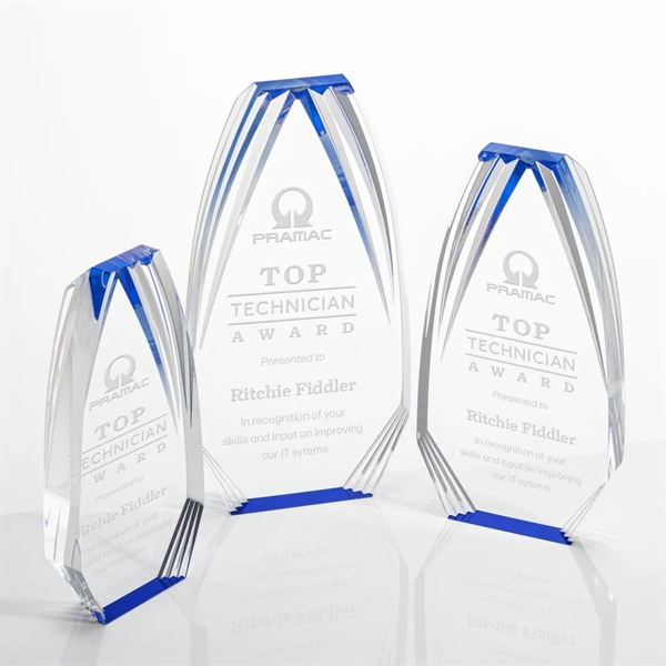 Recognize excellence with elegance! The blue Lantana Award embodies true elegance... from ASI 84592 St Regis Group / St Regis