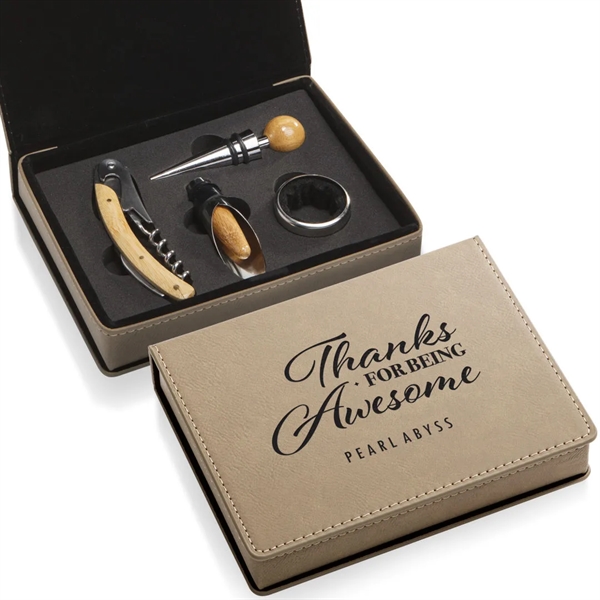 The 4pc Norene Wine Accessory Set is a must-have for wine... from ASI 84592 St Regis Group