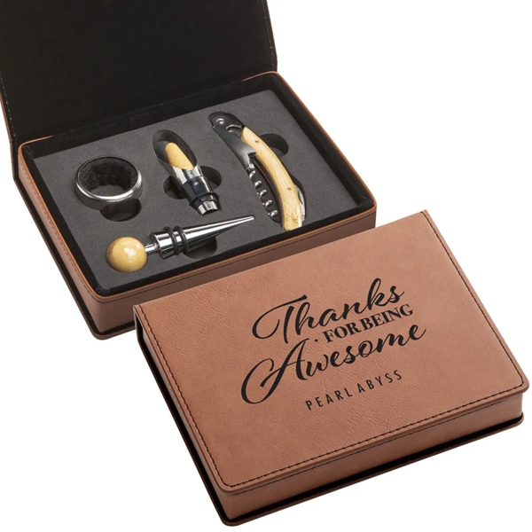 The 4pc Norene Wine Accessory Set is a must-have for wine... from ASI 84592 St Regis Group