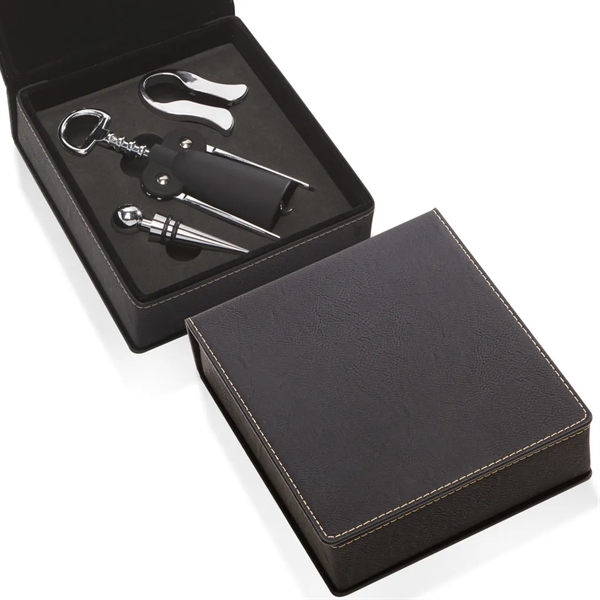 The Falkland Wine Accessory Set includes three essential tools for any... from ASI 84592 St Regis Group