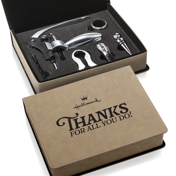 The 5 pc McEwan Wine Accessory Set is thoughtfully curated to... from ASI 84592 St Regis Group