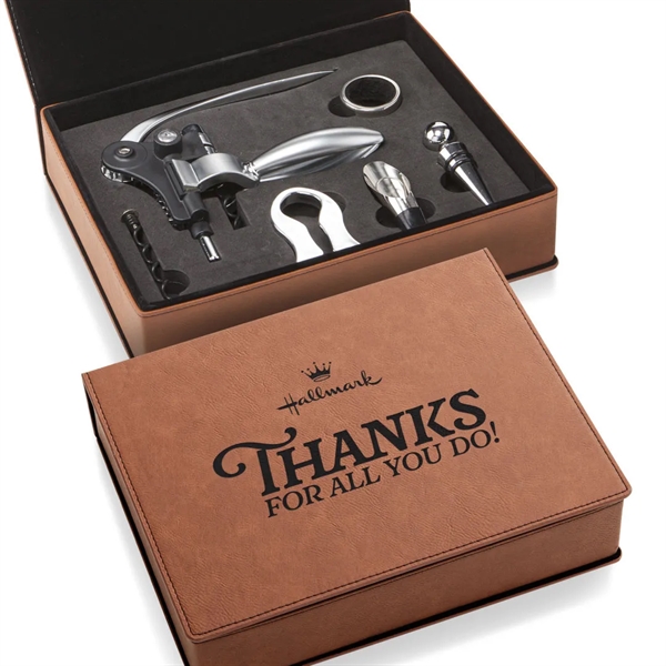 The 5 pc McEwan Wine Accessory Set is thoughtfully curated to... from ASI 84592 St Regis Group