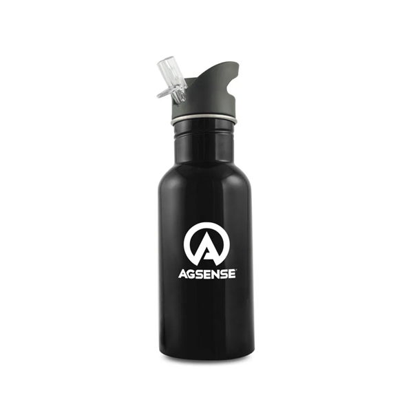 Single wall stainless steel water bottle with a twist lid... from ASI 84592 St Regis Group
