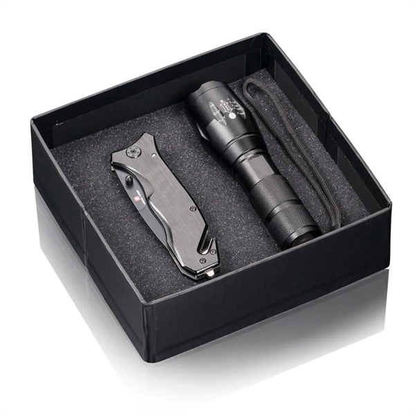 Swiss Force® Leader Gift Set with multi-tool and LED flashlight... from ASI 84592 St Regis Group