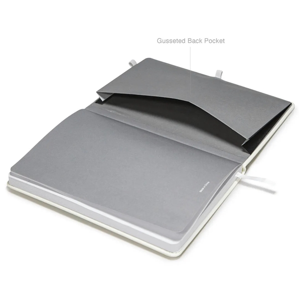 Vegan leather hardcover Journal. 192 white, lined pages. Acid-free 80-gram paper... from ASI 84592 St Regis Group
