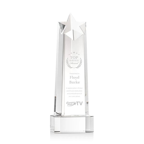 The Delaware Star Award on Base is an inspiring thick Optical... from ASI 84592 St Regis Group / St Regis