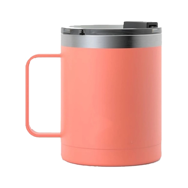 RTIC 12 ounce insulated stainless steel ringed coffee mug with lid... from ASI 74601 Calico