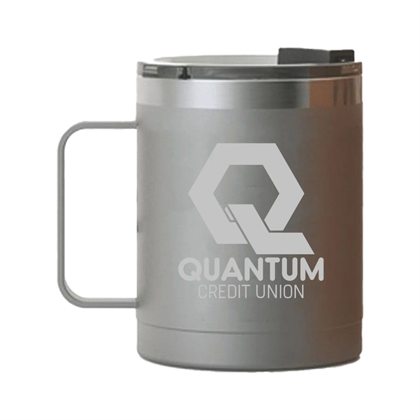 RTIC 12 ounce insulated stainless steel ringed coffee mug with lid... from ASI 74601 Calico