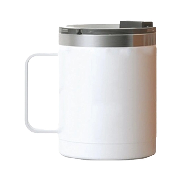 RTIC 12 ounce insulated stainless steel ringed coffee mug with lid... from ASI 74601 Calico