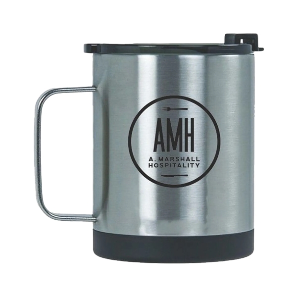 12 oz. stainless steel coffee mug with double wall vacuum insulation,... from ASI 74601 Calico