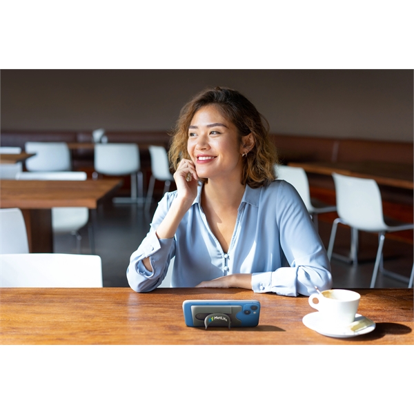 2.25" x 3.75" silicone phone wallet and stand with 3M adhesive.... from ASI 30250 AZX Sport USA