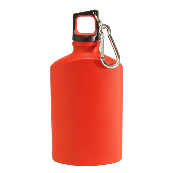 17 oz Aluminum Canteen Bottle with carabiner clip.... from ASI 52840 Evans Manufacturing