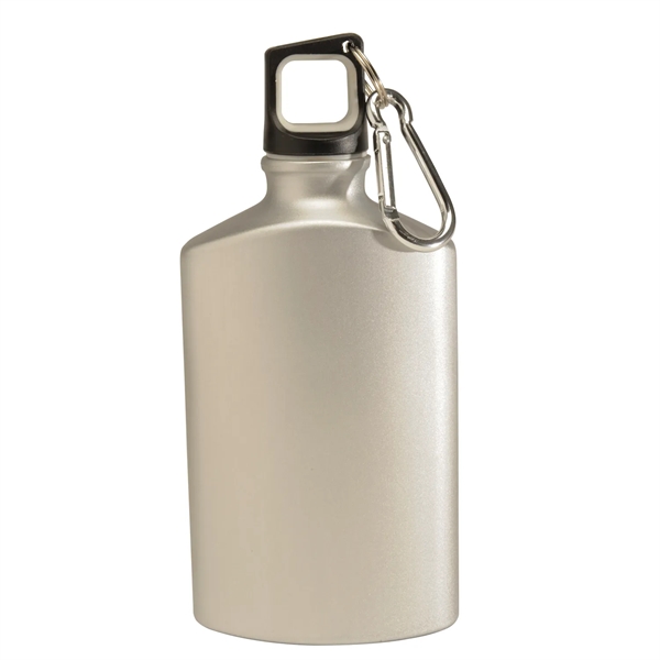 17 oz Aluminum Canteen Bottle with carabiner clip.... from ASI 52840 Evans Manufacturing