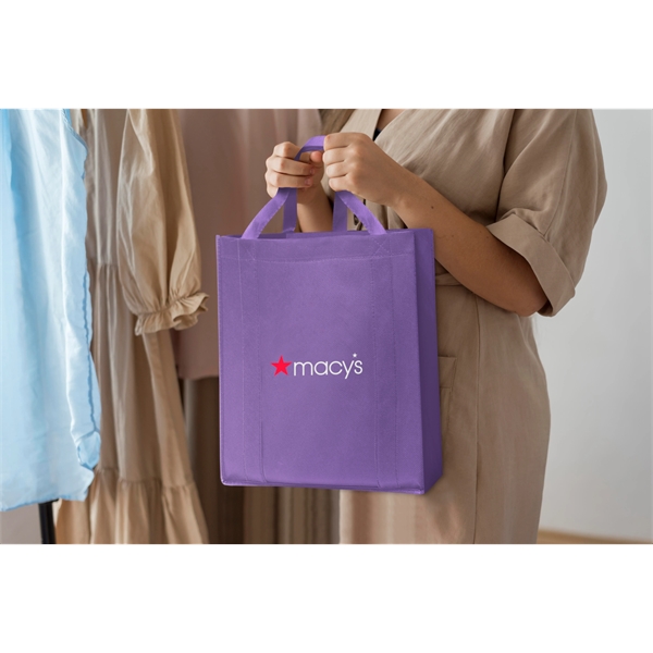 3" x 15" x 10" 100GSM non-woven reusable grocery tote with... from ASI 30250 AZX Sport USA