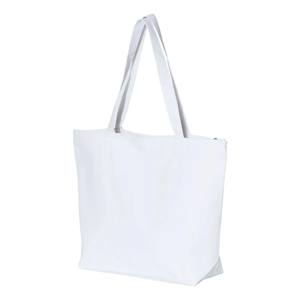 Canvas Tote w/ Single Color Screen Print... from ASI 92980 WOV-IN® / Universal Strap/Wov-In Line