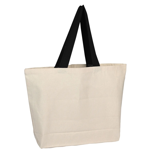 Canvas Tote w/ Single Color Screen Print... from ASI 92980 WOV-IN® / Universal Strap/Wov-In Line