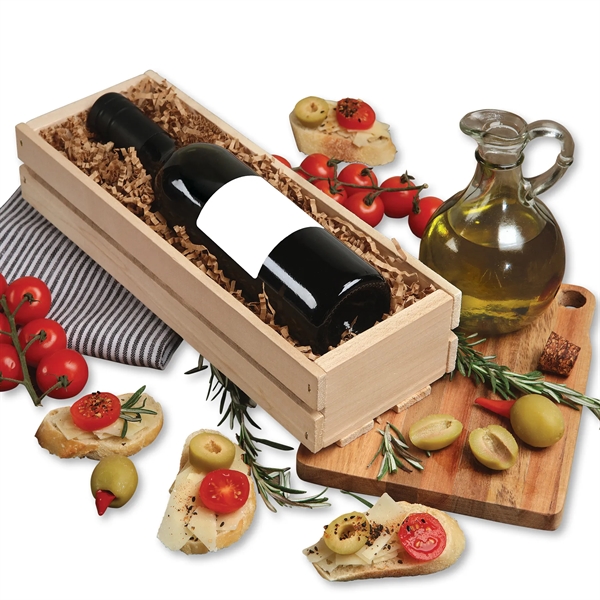 gourmet extra virgin olive oil with a full color label in... from ASI 68680 Maple Ridge Farms Inc