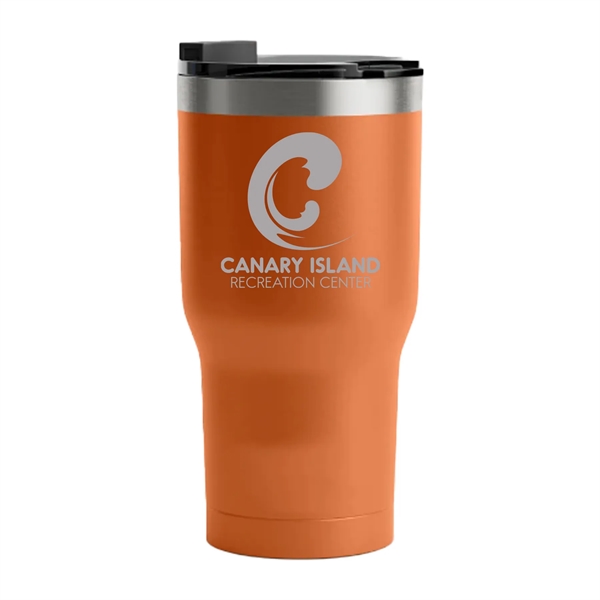 RTIC 20 ounce insulated stainless steel ringed tumbler with lid.... from ASI 74601 Calico