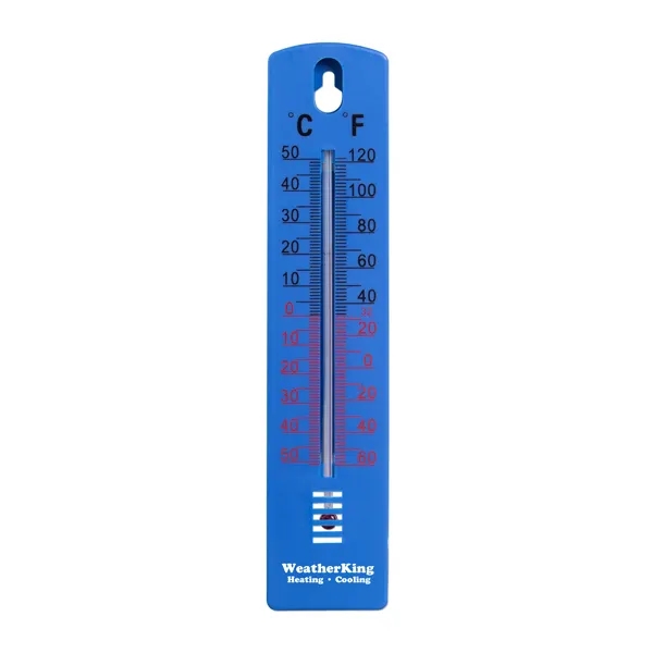 7 3/4" x 1 11/16" plastic outdoor thermometer with customization.... from ASI 98360 WOWLine / WOWLine®