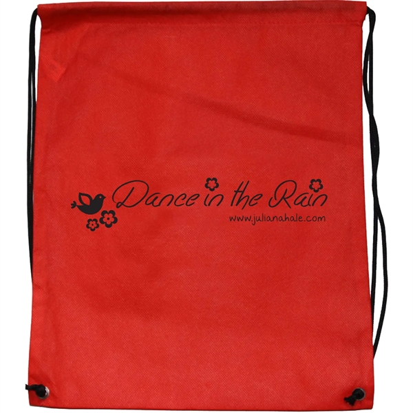 Small all-purpose backpack with stitched seams, reinforced bottom grommet corner, and... from ASI 54100 Fields Manufacturing Inc / TargetLine®