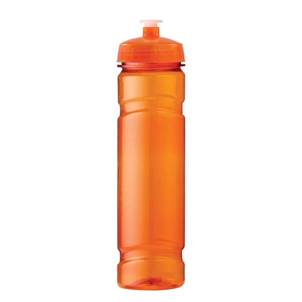 24 Oz. Plastic Sports Bottle fits into most auto cup holders... from ASI 52840 Evans Manufacturing