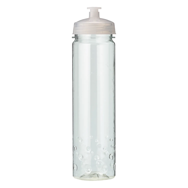 24 oz Plastic Sports Water Bottle with Euro body bubble design,... from ASI 52840 Evans Manufacturing
