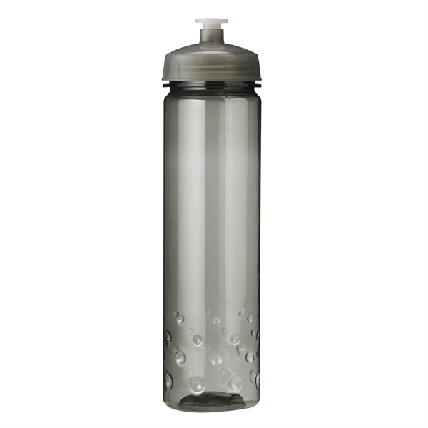24 oz Plastic Sports Water Bottle with Euro body bubble design,... from ASI 52840 Evans Manufacturing