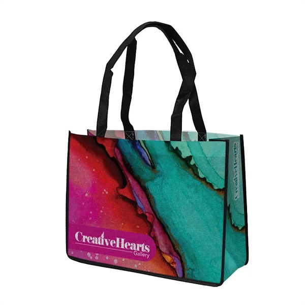 Low minimums on completely customizable tote bags!  Choose your trim... from ASI 91411 Toddy Gear