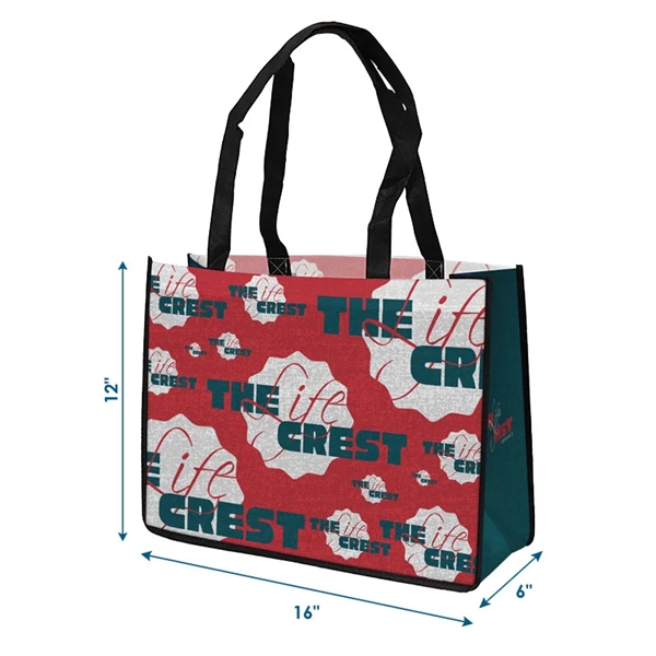 Low minimums on completely customizable tote bags!  Choose your trim... from ASI 91411 Toddy Gear