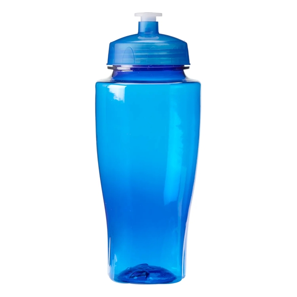 24 oz. Polysure wide mouth sports bottle with leak-resistant, push-pull lid,... from ASI 52840 Evans Manufacturing