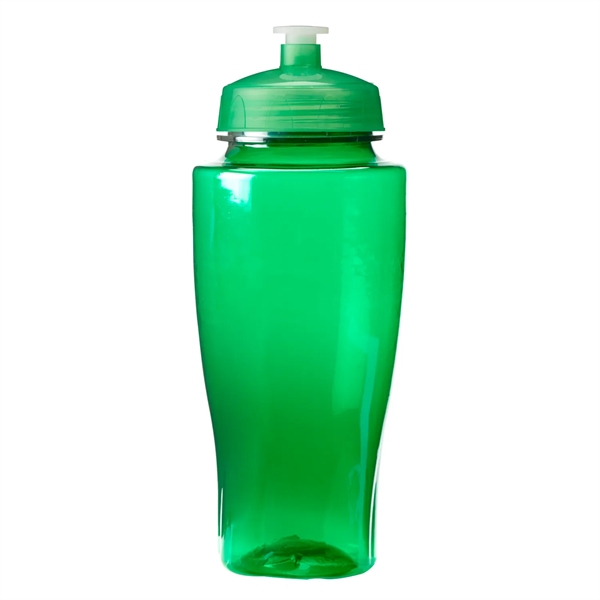 24 oz. Polysure wide mouth sports bottle with leak-resistant, push-pull lid,... from ASI 52840 Evans Manufacturing