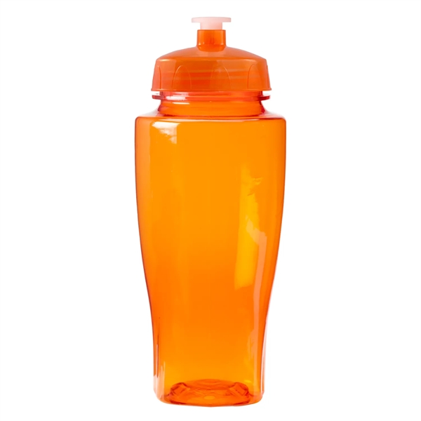 24 oz. Polysure wide mouth sports bottle with leak-resistant, push-pull lid,... from ASI 52840 Evans Manufacturing